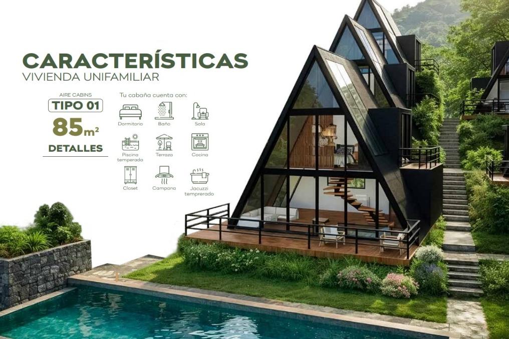 Proyecto Venta Cabañas alpinas de Campo en Simbal – Trujillo